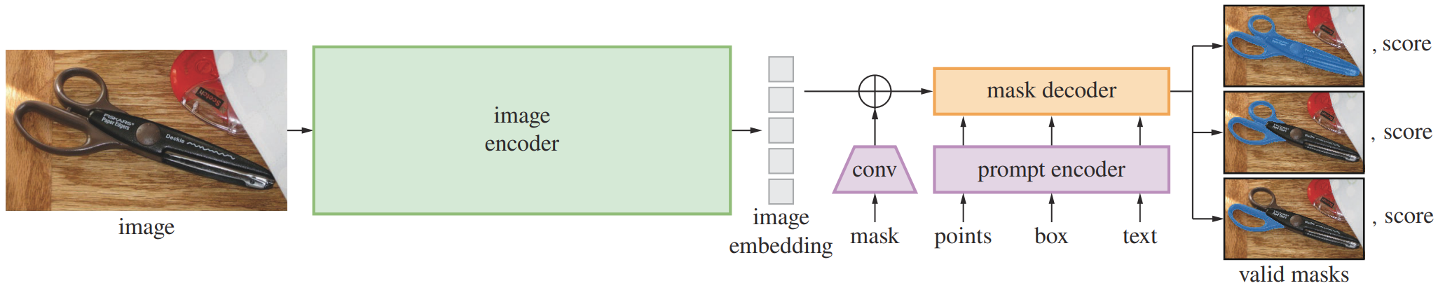 Segmentation Anything Model (SAM) overview.